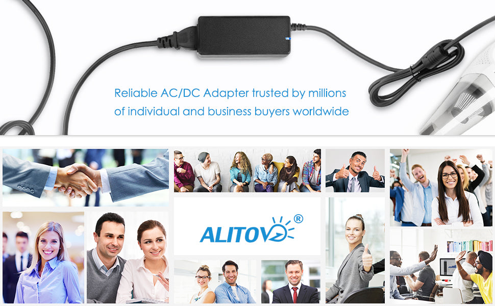 ALITOVE AC to DC Converter 110V to 12V 8A, 120V to 12V Power Supply Cigarette Lighter Adapter to Wall Plug AC to DC Adapter for Small Car Vacuum Air Pump Cooler Massager and Other Devices Under 96W