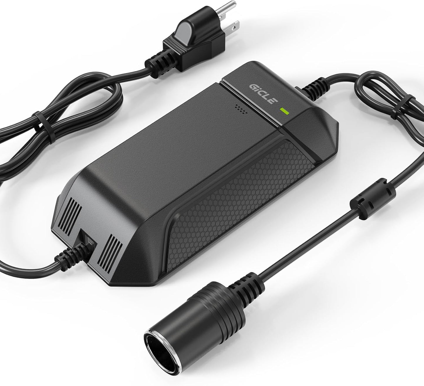 AC to DC Converter, AC/DC 12V 15A 180W Power Supply Adapter Transformer for Tire Inflator, Car Refrigerator, Paddle Board Pump, 110V to 12V Converter Car Cigarette Lighter Adapter Power Supply