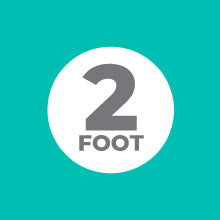 KMC 6-Outlet Surge Protector Power Strip 10-Pack, 735 Joules, Overload Protection, 2-Foot Cord