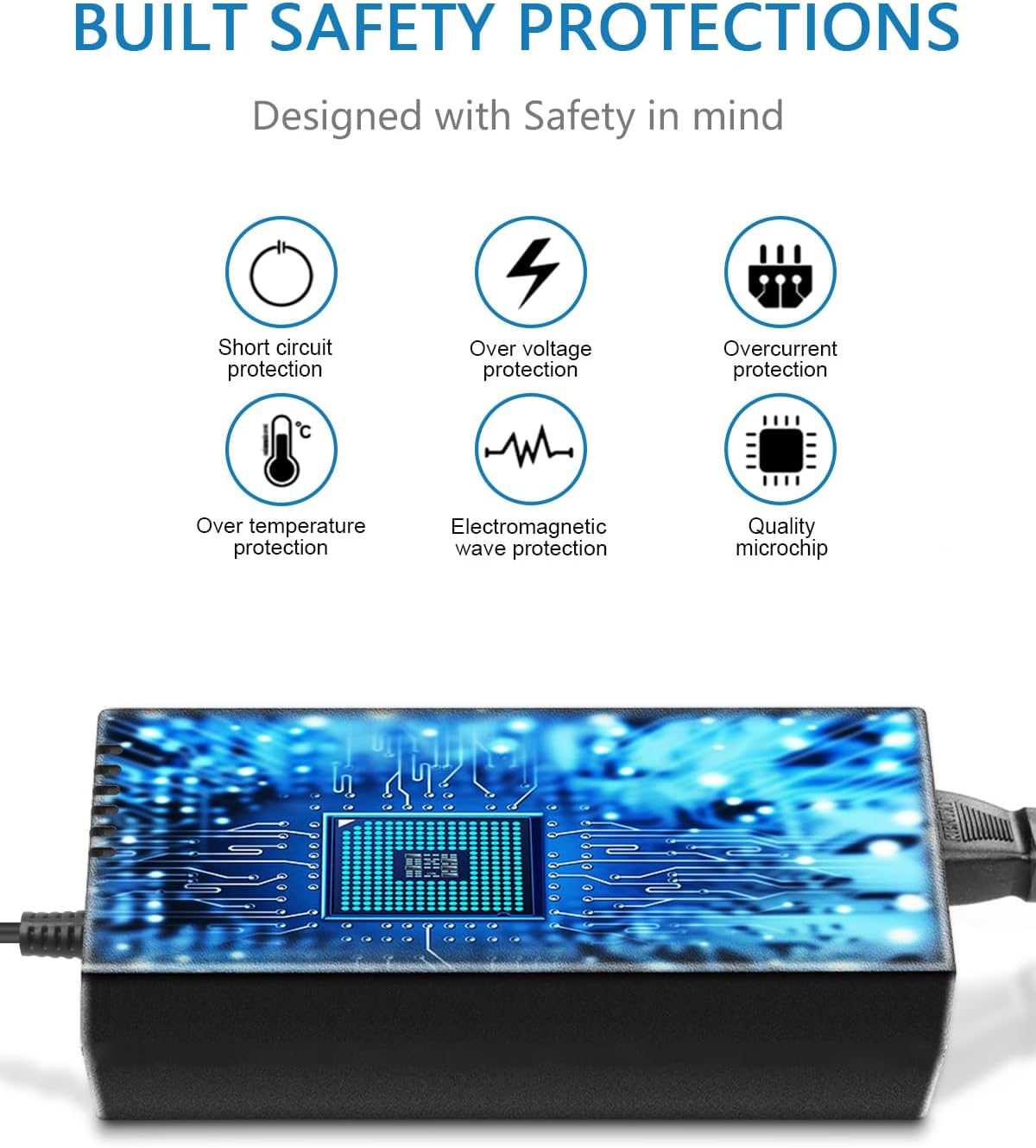 SHNITPWR 3V ~ 24V 3A 72W Power Supply Adjustable DC 3V 5V 6V 9V 12V 15V 16V 18V 19V 20V 24V Variable Universal AC/DC Adapter 100V-240V AC to DC Converter with 14 Tips 5.5x2.5mm 4.0x1.7mm 3.5x1.35mm