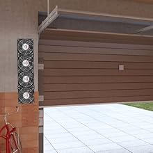 Wathai 4 x 120mm GPU Mining Rigs Server Racks Fan with 100V - 240V AC Power Variable Speed Control, Big Airflow for DIY Cooling and Ventilation AV Cabinets, TVs Routers. Audio Amplifier, Refrigerator