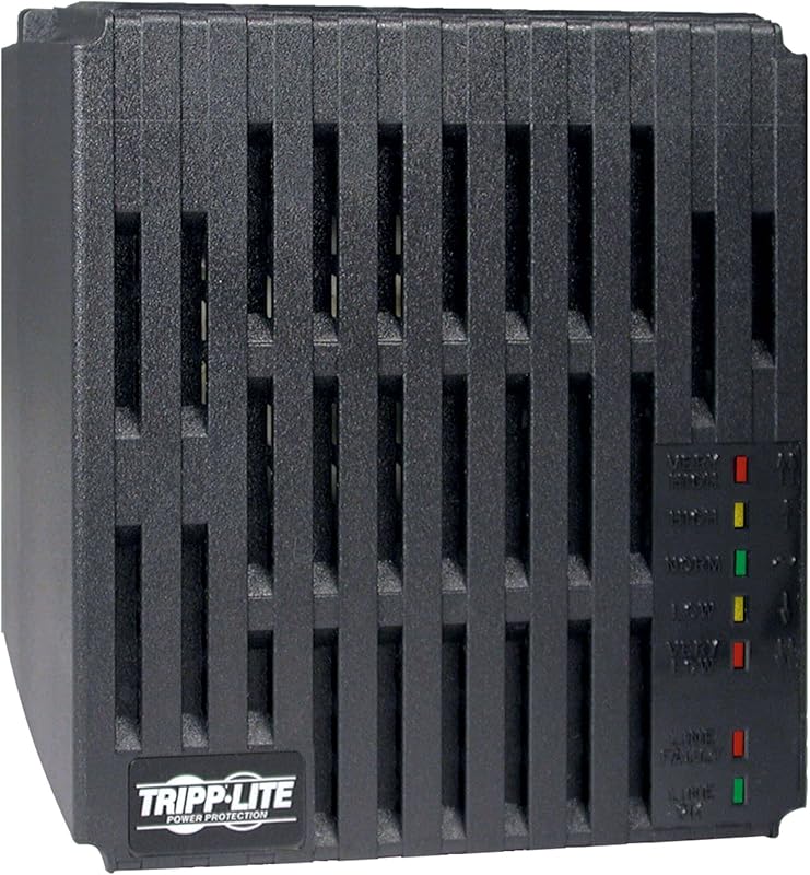 Tripp Lite LS606M Power Conditioner, 600W / 120V, 6 Outlets, Automatic Voltage Regulator (AVR), Line Conditioner, 720 Joule Surge Protection