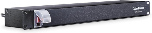 CyberPower CPS1215RM Basic PDU, 100-125V/15A, 10 Outlets, 15ft Power Cord, 1U Rackmount