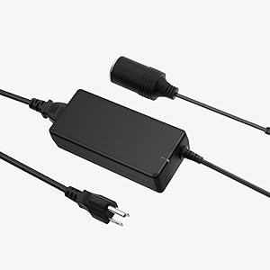 ALITOVE AC to DC Converter 110V to 12V 8A, 120V to 12V Power Supply Cigarette Lighter Adapter to Wall Plug AC to DC Adapter for Small Car Vacuum Air Pump Cooler Massager and Other Devices Under 96W