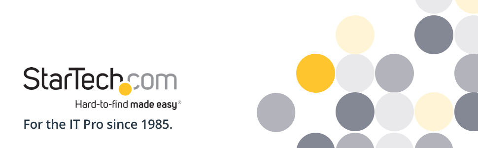 StarTech.com 8 Outlet Horizontal 1U Rack Mount PDU Power Strip for Network Server Racks - Surge Protection - 120V/15A - w/ 6ft Power Cord (RKPW081915)