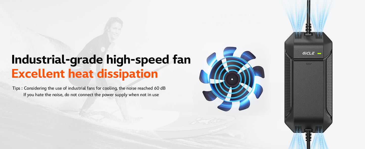 AC to DC Converter, AC/DC 12V 15A 180W Power Supply Adapter Transformer for Tire Inflator, Car Refrigerator, Paddle Board Pump, 110V to 12V Converter Car Cigarette Lighter Adapter Power Supply