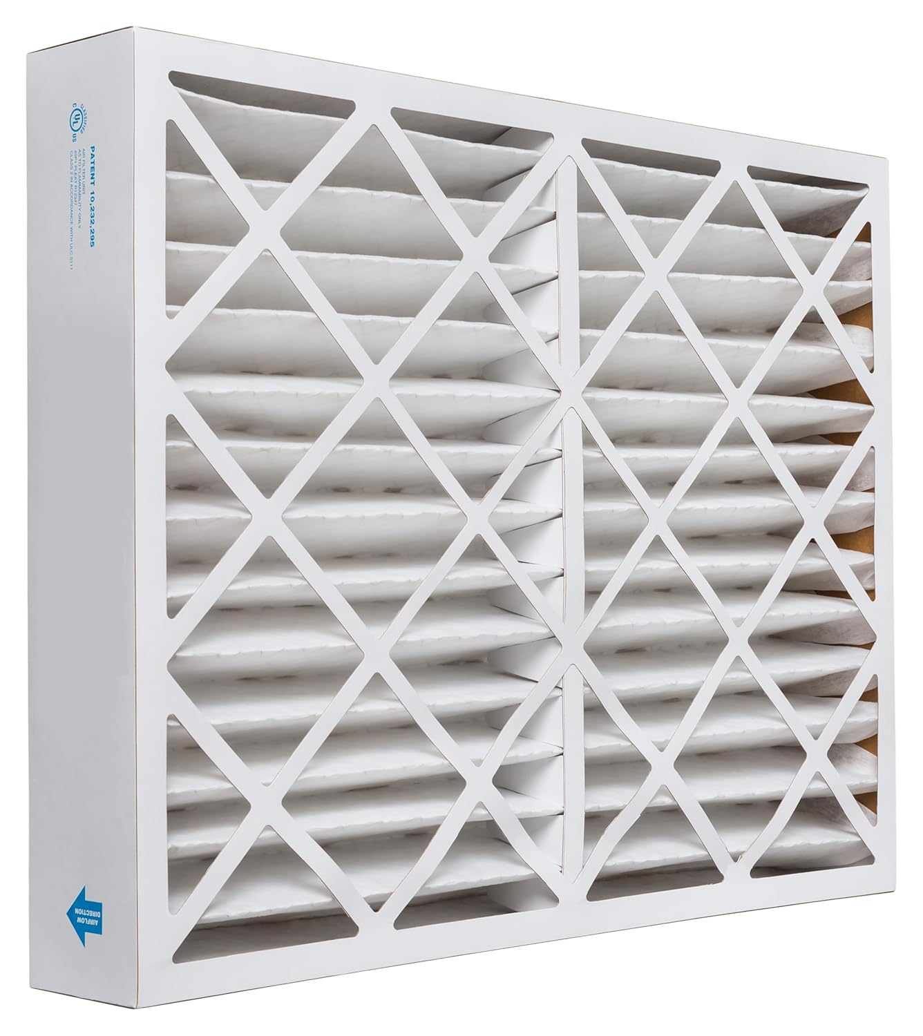 Aerostar 20x25x4 MERV 11 - 6 Count - Pleated HVAC, Furnace & Air Conditioner Filters - Removes Dust, Cold & Flu Germs, Lint, Mold, Pet Dander, Allergy-Causing Pollen, Smog & Smoke