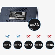 SHNITPWR 3V ~ 24V 3A 72W Power Supply Adjustable DC 3V 5V 6V 9V 12V 15V 16V 18V 19V 20V 24V Variable Universal AC/DC Adapter 100V-240V AC to DC Converter with 14 Tips 5.5x2.5mm 4.0x1.7mm 3.5x1.35mm