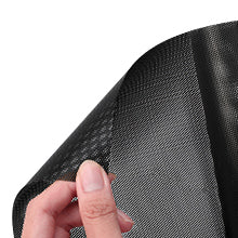 MoKo 400x300mm DIY PC Case Dust Mesh Filter, [2 Pack] PVC Dustproof Magnetic Dust Filter Cover, PC Mesh Grill with Magnetic Frame Strip Computer Cooler Fan Dust Filter for Computer PC Case, Black