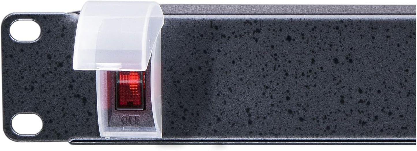 CyberPower CPS1215RM Basic PDU, 100-125V/15A, 10 Outlets, 15ft Power Cord, 1U Rackmount